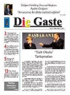 Die Gaste SAYI: 12 / Mays-Haziran 2010