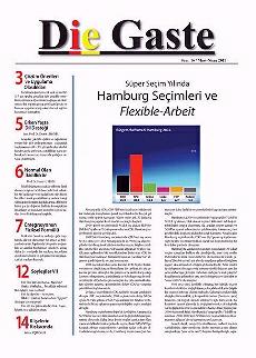 Die Gaste SAYI: 16 / Mart-Nisan 2011