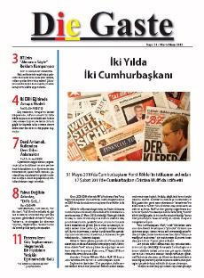 Die Gaste 21. Say / Mart-Nisan 2012