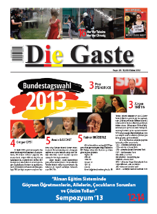 Die Gaste 28. Say / Austos-Ekim 2013
