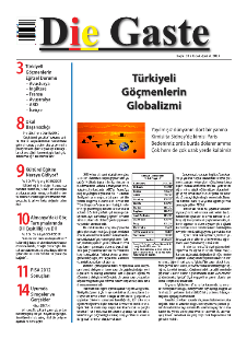 Die Gaste 30. SAYI  / Ocak-ubat 2014