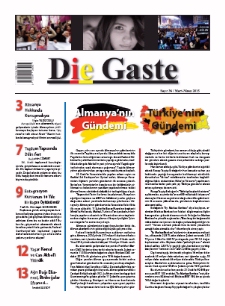 Die Gaste, 36. Say / Mart-Nisan 2015