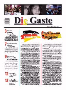 Die Gaste 36. SAYI  / Mart-Nisan 2015